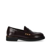 Burgunder Whisper Studs Loafer