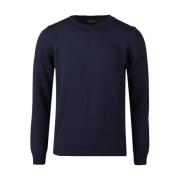 Chunky Merino Wool Crew Neck Sweater