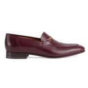 Burgunder Horsebit Loafers