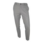 Slim Fit Elastiske Stoffbukser P-Genius