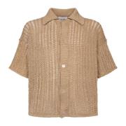 Beige Polo Shirt Stilig Design