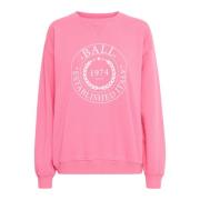 Babecca Sweatshirt med Cool Print