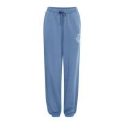 Avslappet Sweatpants Moonlight Blue