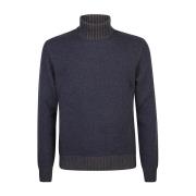 Blå Sweatshirt Aw24 Herremote