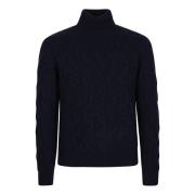 Flettet Turtleneck Sweater