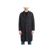 Marineblå Duster Coat