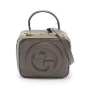 Pre-owned Leather gucci-bags