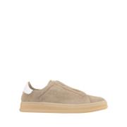 Brun Semsket Slip-On Sneakers