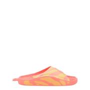 Rosa Slide Turbo Sandal Logo Print