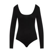 Svart Emily Bodysuit