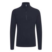 Dark Navy Melange Matinique Mamason Sz Cabel Sweat