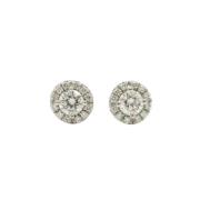 Pre-owned Platinum earrings