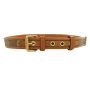 Pre-owned Leather belts