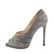 Pre-owned Suede heels