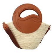 Raffia handbags