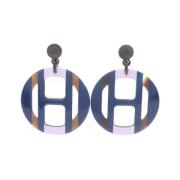 Pre-owned Fabric earrings