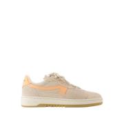 Beige/Oransje Skinn Sneakers - Dice A