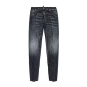 Svart Denim Jeans