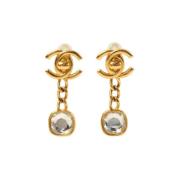 Pre-owned Yellow Gold earrings