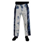 To-Tone Tie Dye Herre Denim Jeans