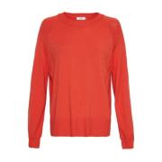 Koselig Ribbestrikket Pullover Genser