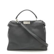 Pre-owned Leather fendi-bags