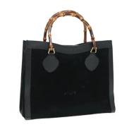 Pre-owned Suede handbags