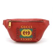 Pre-owned Leather gucci-bags