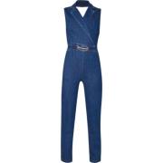 Ermeløs jumpsuit for kvinner