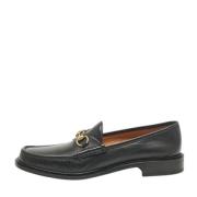 Pre-owned Leather flats