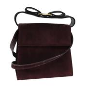 Pre-owned Suede handbags