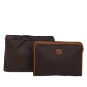 Pre-owned Leather clutches