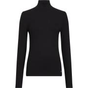 Rib Mock-Neck Top