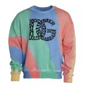 Multifarget Bomull Logo Crew Neck Sweater