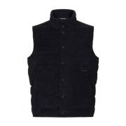 Svart vest for menn