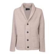 Beige Cardigan Sweater Aw24