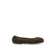 Suede Ballet Flats Minnie