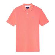 Korall Slim Fit Logo Polo Skjorte