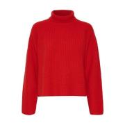 Scarlet BriyaIW Pullover - Stilig Strikkgenser