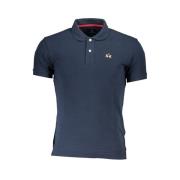 Elegant Slim Fit Polo med kontrasterende detaljer