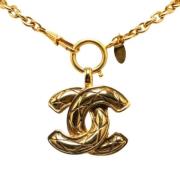 Pre-owned Metal chanel-jewelry