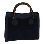 Pre-owned Suede handbags