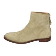 Ankleboots i skinnsuede