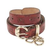 Pre-owned Leather belts