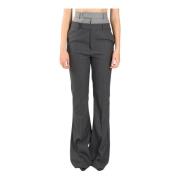 Flared Lince Wool Pants