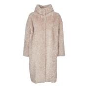 Teddy Fur Coat Brun Aw24