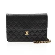 Pre-owned Leather chanel-bags