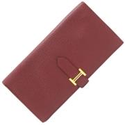 Pre-owned Leather wallets