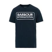 Moderne Logo Grafisk Tee Navy-S