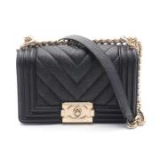 Pre-owned Leather chanel-bags